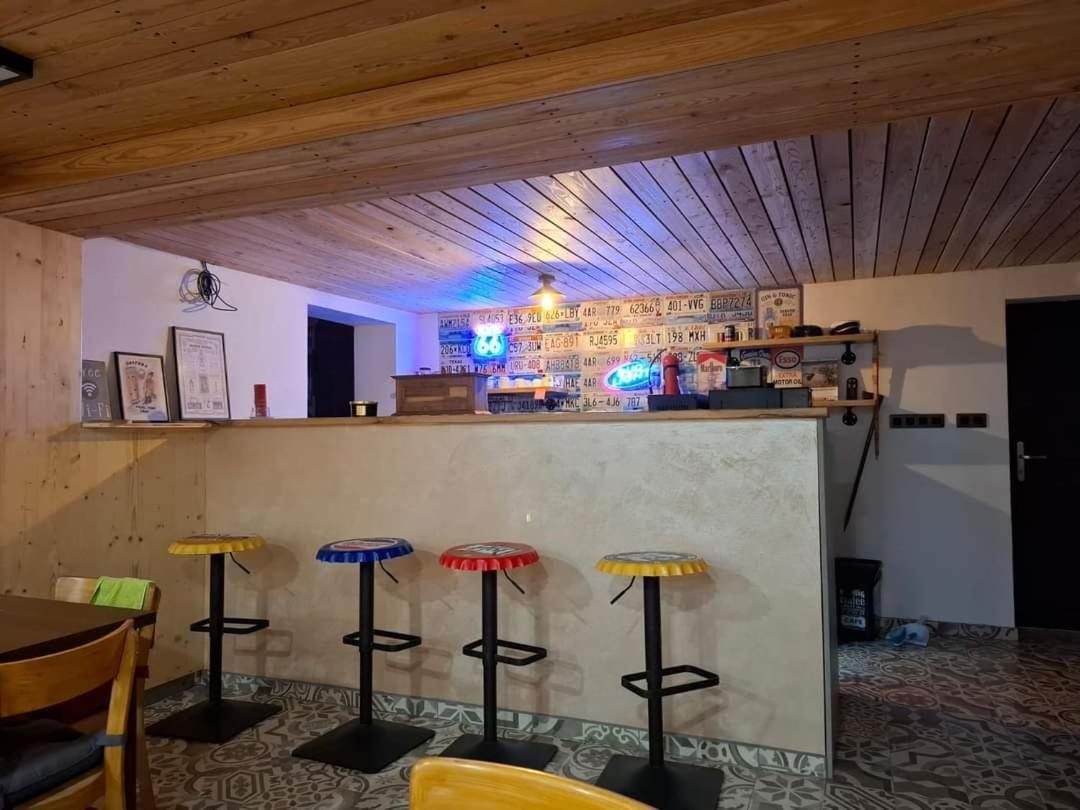 Chata Pod Houbovym Vrchem 2 Horní Planá Dış mekan fotoğraf